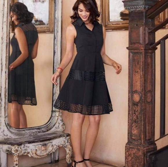 Avon Dresses & Skirts - Avon Ciao Bella Black Fit & Flare Dress Medium